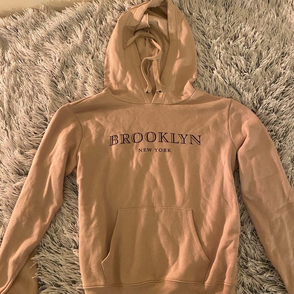 Tan Brooklyn hoodie